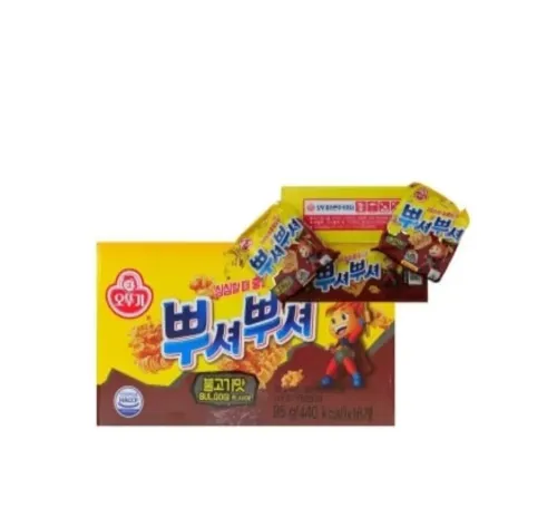 오뚜기 뿌셔뿌셔 불고기맛 90G X 16개